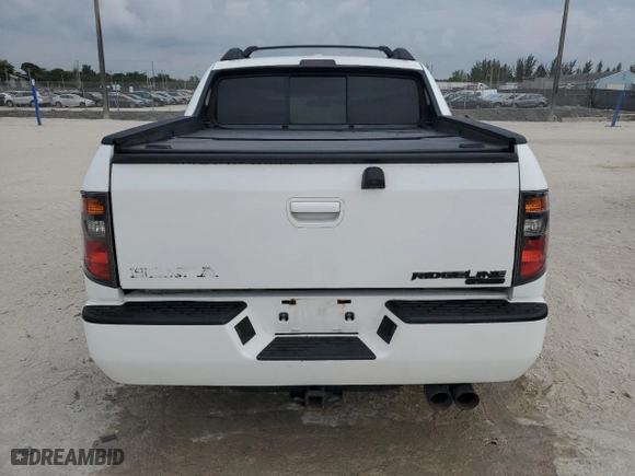2008 Honda Ridgeline RTL with VIN 2HJYK16558H520090, listed as a Copart auction lot 49832045 with 136,462 mi miles and Salvage Title. Bid and sale history available at carsss.com. Image 6.
