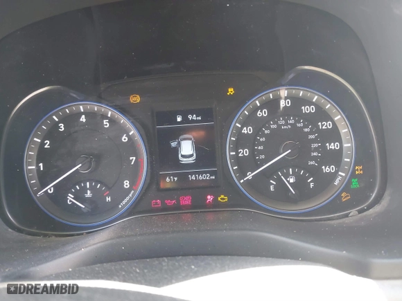 2020 Hyundai Kona SE with VIN KM8K1CAA7LU591838, listed as a IAAI auction lot 41789001 with 141,602 mi miles. Bid and sale history available at carsss.com. Image 7.