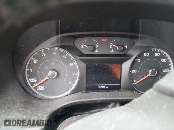 2018 GMC Acadia SLE with VIN 1GKKNRLA2JZ219465, listed as a Copart auction lot 55831755 with 157,168 mi miles and Salvage title. Bid and sale history available at DreamBid. Image 9.