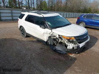 2015 Ford Explorer Sport with VIN 1FM5K8GT1FGC11511, listed as a IAAI auction lot 41922269 with 163,014 mi miles. Bid and sale history available at carsss.com. Image 1.