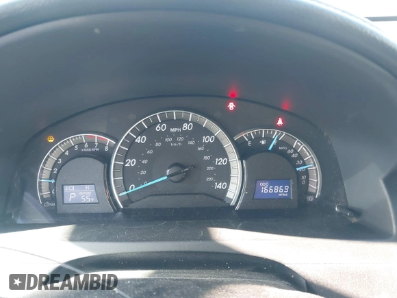 2012 Toyota Camry L with VIN 4T1BF1FK3CU039163, listed as a IAAI auction lot 41822537 with 166,869 mi miles and . Bid and sale history available at carsss.com. Image 7.