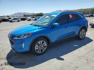 2021 Ford Escape SEL Hybrid with VIN 1FMCU0CZ3MUA76009, listed as a Copart auction lot 57164725 with 56,783 mi miles and Salvage title. Bid and sale history available at DreamBid. Image 1.