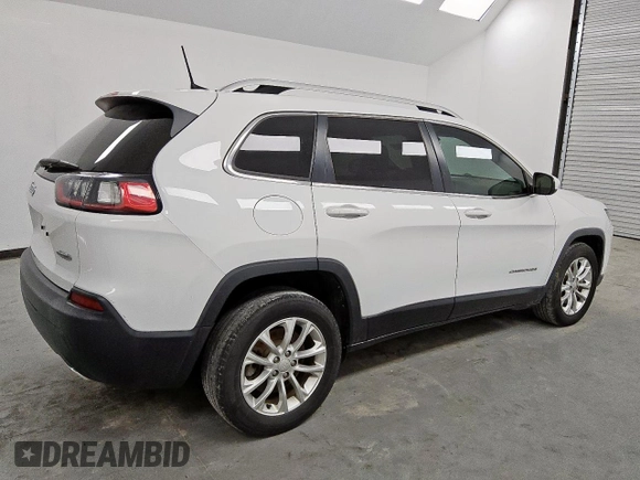 2019 Jeep Cherokee Latitude with VIN 1C4PJLCX4KD145964, listed as a Copart auction lot 55045555 with 100,821 mi miles and Clean title. Bid and sale history available at DreamBid. Image 3.