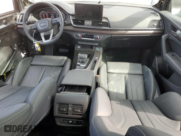 2024 Audi Q5 S line Premium Plus with VIN WA1EAAFY2R2015990, listed as a Copart auction lot 50294435 with 15,310 mi miles and Non Repairable. Bid and sale history available at carsss.com. Image 8.