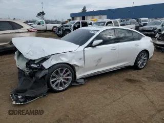 2020 Cadillac CT5 Sport with VIN 1G6DU5RK0L0122369, listed as a Copart auction lot 54588485 with 18,546 mi miles and Salvage title. Bid and sale history available at DreamBid. Image 1.