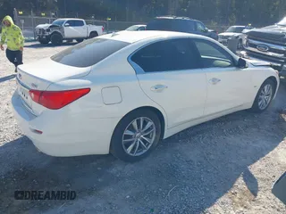 2017 Infiniti Q50 Premium with VIN JN1EV7AR2HM834338, listed as a IAAI auction lot 40992351 with 88,148 mi miles and . Bid and sale history available at DreamBid. Image 4.