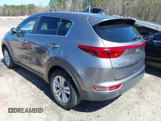 2017 Kia Sportage LX with VIN KNDPM3AC4H7156977, listed as a IAAI auction lot 41851476 with 101,778 mi miles. Bid and sale history available at carsss.com. Image 3.