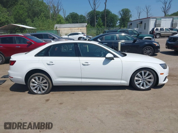 2017 Audi A4 Premium with VIN WAUANAF44HN002447, listed as a IAAI auction lot 42589741 with 71,960 mi miles and . Bid and sale history available at DreamBid. Image 14.