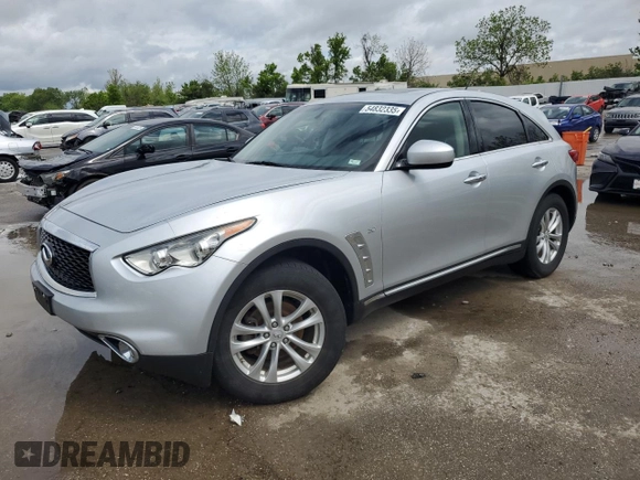 2017 Infiniti QX70 с VIN JN8CS1MW7HM414347, выставлен на аукционе Copart как лот 54832335 с пробегом 157 656 миль миль и Чистый • Clean title. История ставок и продаж доступна на DreamBid. Изображение 1.