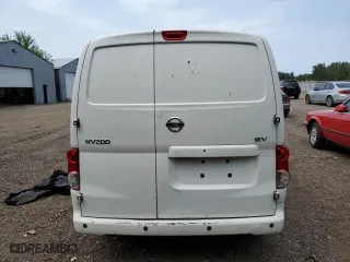 2015 Nissan NV200 S with VIN 3N6CM0KNXFK711844, listed as a Copart auction lot 63814174 with 207540 miles and Salvage Title. Bid and sale history available at carsss.com. Image 6.