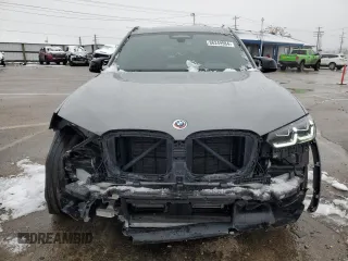 2022 BMW X3 M with VIN 5YM13EC00N9M62931, listed as a Copart auction lot 86249984 with 30,950 mi miles and Salvage Title. Bid and sale history available at carsss.com. Image 5.