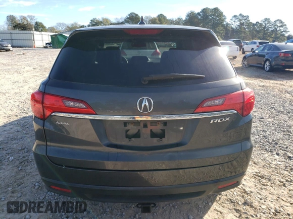 2015 Acura RDX Tech Pkg with VIN 5J8TB3H58FL017047, listed as a Copart auction lot 88964105 with 152,823 mi miles and Salvage Title. Bid and sale history available at carsss.com. Image 6.