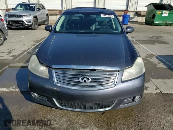 2008 Infiniti M with VIN JNKAY01F68M652818, listed as a Copart auction lot 52622965 with Not provided miles and Salvage title. Bid and sale history available at DreamBid. Image 11.