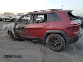 2019 Jeep Cherokee Trailhawk Elite with VIN 1C4PJMBX7KD472656, listed as a Copart auction lot 86366514 with 0 mi miles and Non Repairable. Bid and sale history available at carsss.com. Image 2.