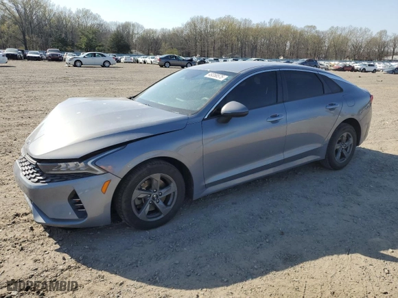 2021 Kia K5 LX with VIN 5XXG24J25MG001598, listed as a Copart auction lot 49358575 with 99,071 mi miles and Salvage Title. Bid and sale history available at carsss.com. Image 1.