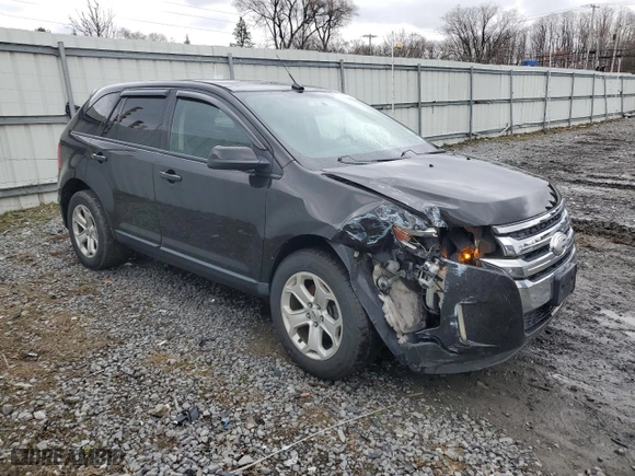 2013 Ford Edge SEL with VIN 2FMDK4JC4DBE22591, listed as a Copart auction lot 51941445 with 122,887 mi miles and Salvage Title. Bid and sale history available at carsss.com. Image 4.