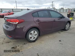 2017 Kia Forte LX with VIN 3KPFK4A72HE042924, listed as a Copart auction lot 49030225 with 64,299 mi miles and Salvage Title. Bid and sale history available at carsss.com. Image 3.