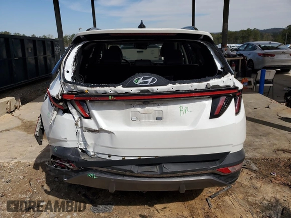 2022 Hyundai Tucson Limited with VIN 5NMJE3AE0NH120258, listed as a Copart auction lot 50408935 with 152,325 mi miles and Salvage Title. Bid and sale history available at carsss.com. Image 6.