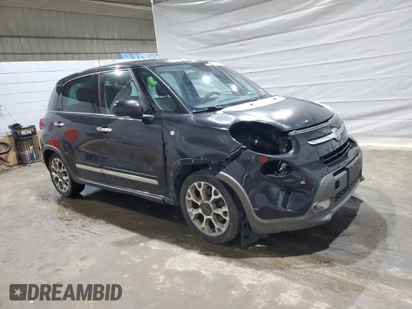 2015 FIAT 500L Urbana Trekking z VIN ZFBCFADH8FZ035295, wystawiony jako Copart lot #59072875 z przebiegiem 135 774 mil mil oraz Szkoda całkowita • Salvage title. Historia ofert i sprzedaży dostępna na DreamBid. Obrazek 4.