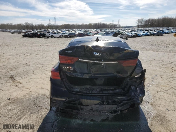 2020 Kia Forte LXS with VIN 3KPF24AD2LE145257, listed as a Copart auction lot 49497365 with 353,404 mi miles and Salvage Title. Bid and sale history available at carsss.com. Image 6.