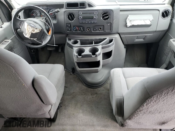 2012 Ford Econoline Passenger XL with VIN 1FBSS3BL9CDA44723, listed as a Copart auction lot 48371435 with 177,463 mi miles and Salvage Title. Bid and sale history available at DreamBid. Image 8.