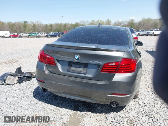2014 BMW 5 Series 535i with VIN WBA5B1C53ED476527, listed as a IAAI auction lot 41827504 with Not Provided miles. Bid and sale history available at carsss.com. Image 16.