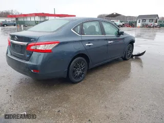 2014 Nissan Sentra S with VIN 3N1AB7AP5EL664312, listed as a IAAI auction lot 41737381 with 85,371 mi miles. Bid and sale history available at carsss.com. Image 4.