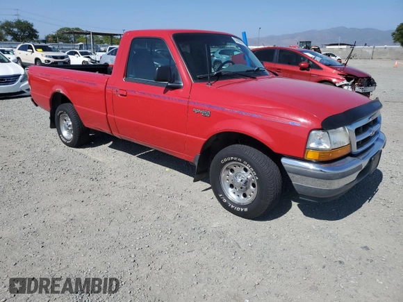 1998 Ford Ranger XL with VIN 1FTYR10CXWUC52056, listed as a Copart auction lot 57692315 with 83,419 mi miles and Clean title. Bid and sale history available at DreamBid. Image 4.