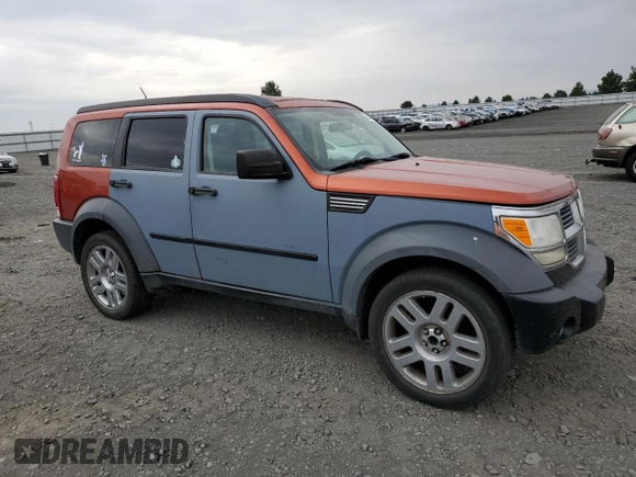 2007 Dodge Nitro SXT with VIN 1D8GT28K37W690052, listed as a Copart auction lot 65340865 with 252,332 mi miles and Salvage title. Bid and sale history available at DreamBid. Image 4.
