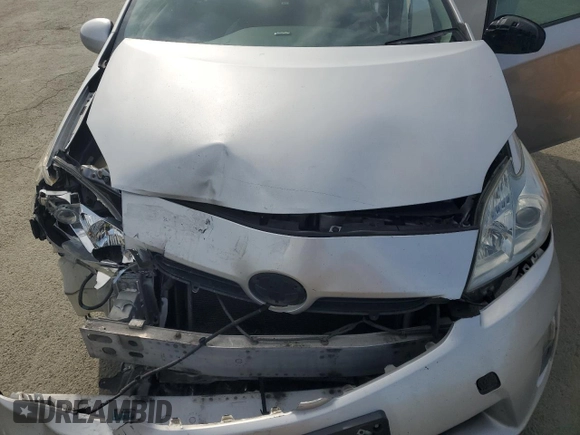 2011 Toyota Prius I with VIN JTDKN3DU1B1399099, listed as a Copart auction lot 52180355 with 331,722 mi miles and Salvage Title. Bid and sale history available at DreamBid. Image 11.
