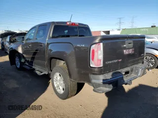 2019 GMC Canyon 4WD SLE with VIN 1GTG6CEN0K1266330, listed as a Copart auction lot 87117014 with 42,096 mi miles and Salvage Title. Bid and sale history available at carsss.com. Image 2.