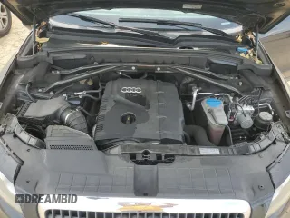 2012 Audi Q5 Premium with VIN WA1CFAFP0CA027875, listed as a Copart auction lot 46465245 with 110,856 mi miles and Salvage title. Bid and sale history available at DreamBid. Image 12.