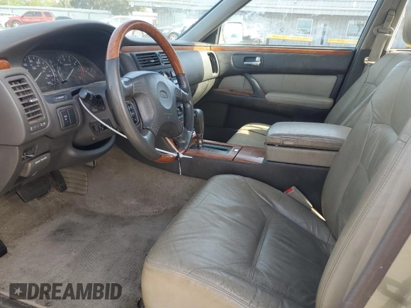 2001 Infiniti Q45 Touring with VIN JNKBY31A01M101364, listed as a Copart auction lot 54859845 with 213,588 mi miles and Salvage Title. Bid and sale history available at DreamBid. Image 7.
