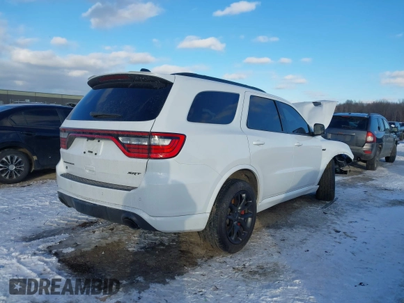 2023 Dodge Durango SRT 392 Premium with VIN 1C4SDJGJ3PC668238, listed as a IAAI auction lot 41305050 with 5,099 mi miles and . Bid and sale history available at DreamBid. Image 4.
