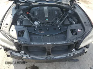2014 BMW 7 Series 750i xDrive with VIN WBAYB6C53ED225212, listed as a Copart auction lot 71866424 with 122,567 mi miles and Salvage Title. Bid and sale history available at carsss.com. Image 11.