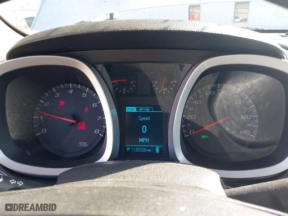 2015 Chevrolet Equinox LT with VIN 2GNALBEK5F6250682, listed as a IAAI auction lot 41783671 with 135,228 mi miles. Bid and sale history available at carsss.com. Image 7.