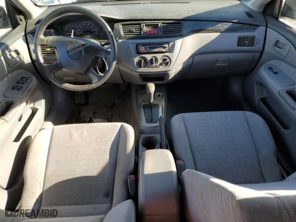 2004 Mitsubishi Lancer ES with VIN JA3AJ26E44U020510, listed as a Copart auction lot 89262595 with 189,497 mi miles and Salvage Title. Bid and sale history available at carsss.com. Image 8.