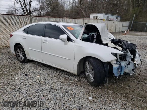 2015 Lexus ES with VIN JTHBK1GG6F2159564, listed as a Copart auction lot 51408115 with Not Provided miles and Salvage Title. Bid and sale history available at carsss.com. Image 4.