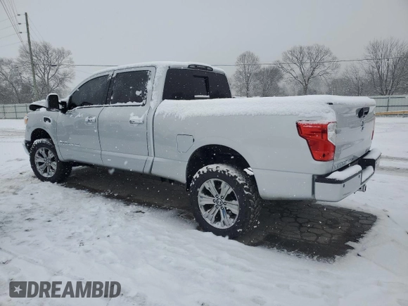 2016 Nissan Titan XD PRO-4X with VIN 1N6BA1F49GN511951, listed as a Copart auction lot 87577645 with 116,076 mi miles and Salvage Title. Bid and sale history available at carsss.com. Image 2.