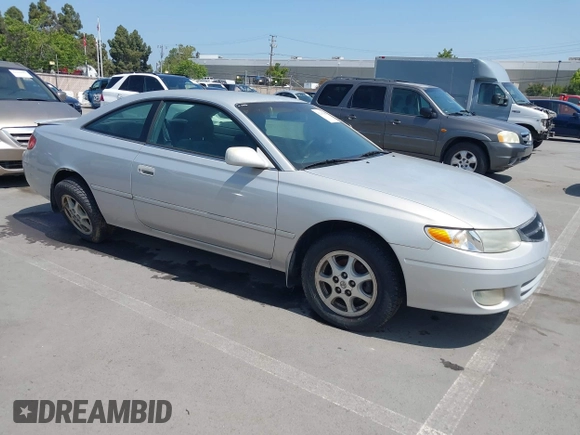 2001 Toyota Solara SE with VIN 2T1CG22P91C441602, listed as a IAAI auction lot 42167987 with 137,922 mi miles. Bid and sale history available at carsss.com. Image 1.