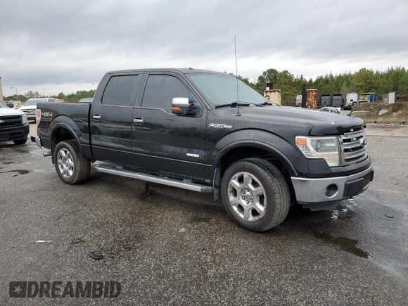 2013 Ford F-150 XL with VIN 1FTFW1ET2DKD16172, listed as a Copart auction lot 44027744 with 164,220 mi miles and Salvage Title. Bid and sale history available at carsss.com. Image 4.