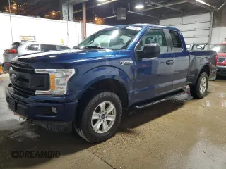 2018 Ford F-150 XL with VIN 1FTEX1EPXJKF78495, listed as a Copart auction lot 53759395 with 141,783 mi miles and Clean Title. Bid and sale history available at carsss.com. Image 1.