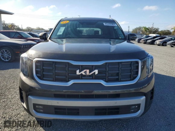 2024 Kia Telluride SX Prestige with VIN 5XYP5DGC2RG436458, listed as a Copart auction lot 85449364 with 4,246 mi miles and Salvage title. Bid and sale history available at DreamBid. Image 5.