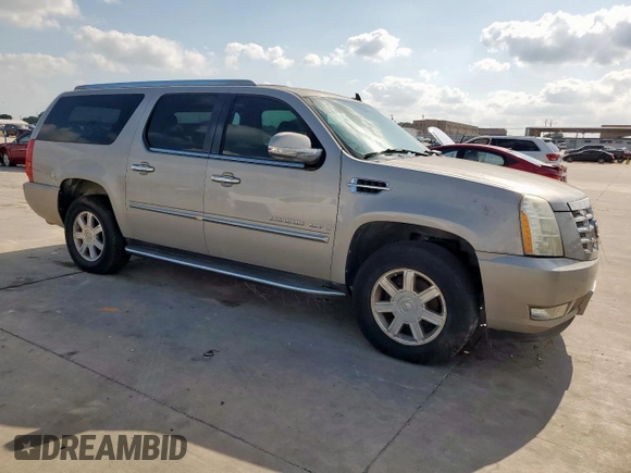 2007 Cadillac Escalade ESV z VIN 1GYFK66857R267560, wystawiony jako Copart lot #60111405 z przebiegiem 88 259 mil mil oraz Czysty tytuł • Clean title. Historia ofert i sprzedaży dostępna na DreamBid. Obrazek 4.