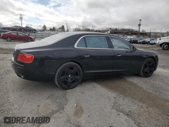 2014 Bentley Flying Spur with VIN SCBEC9ZA7EC095064, listed as a Copart auction lot 49405135 with 24,143 mi miles and Salvage Title. Bid and sale history available at DreamBid. Image 3.