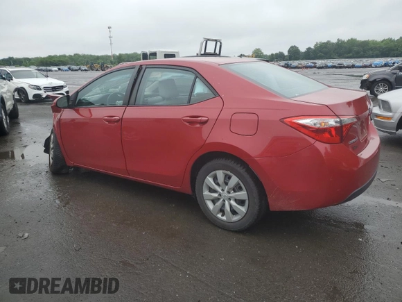 2016 Toyota Corolla L with VIN 2T1BURHE5GC655854, listed as a Copart auction lot 61056625 with 93,590 mi miles and Salvage title. Bid and sale history available at DreamBid. Image 2.