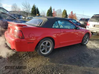 2003 Ford Mustang GT Deluxe with VIN 1FAFP45X93F352648, listed as a Copart auction lot 81508964 with 167,950 mi miles and Salvage Title. Bid and sale history available at carsss.com. Image 3.