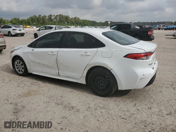 2023 Toyota Corolla LE z VIN JTDB4MEE6PJ003918, wystawiony jako Copart lot #54190375 z przebiegiem 38 052 mil mil oraz Szkoda całkowita • Salvage title. Historia ofert i sprzedaży dostępna na DreamBid. Obrazek 2.