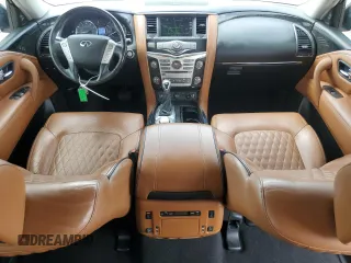 2019 Infiniti QX80 LUXE with VIN JN8AZ2NE2K9229566, listed as a Copart auction lot 71170974 with 58,629 mi miles and Salvage Title. Bid and sale history available at carsss.com. Image 8.
