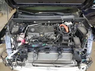 2021 Toyota RAV4 Hybrid XSE with VIN 2T3E6RFV7MW009954, listed as a Copart auction lot 54954425 with 61,397 mi miles and Salvage title. Bid and sale history available at DreamBid. Image 12.